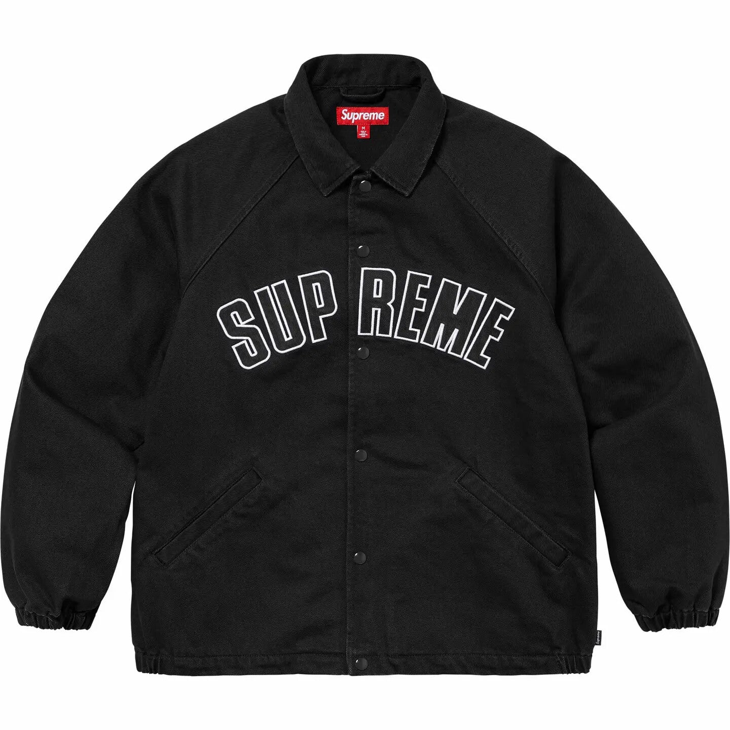 Supreme ARC Denim Coaches Jacket Black