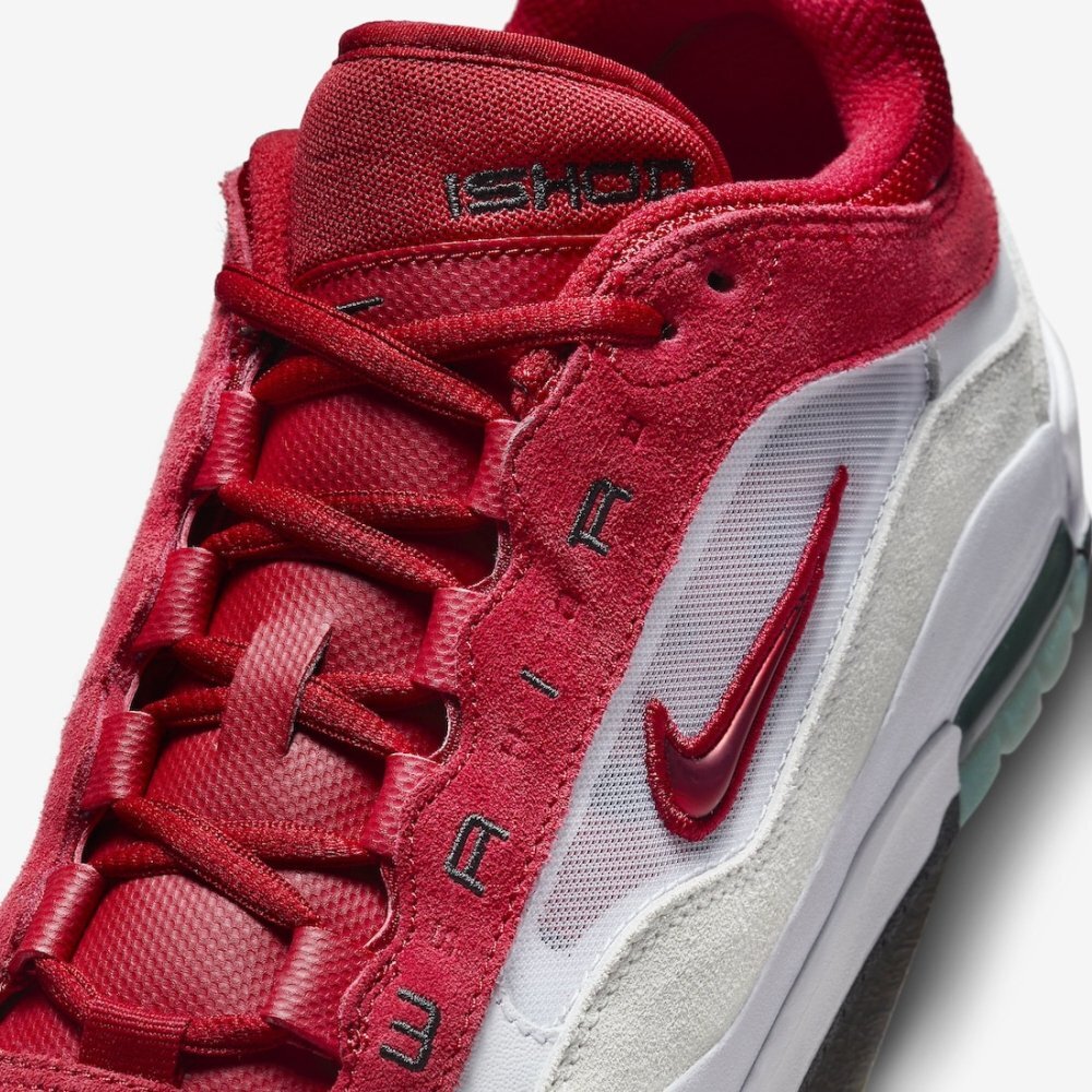 FB2393-100 Nike SB Ishod 2 White Summit White Varsity Red