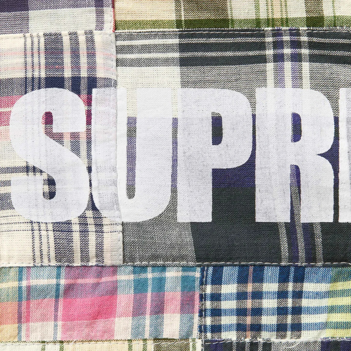Supreme GOODENOUGH Patchwork S/S Shirt Multi