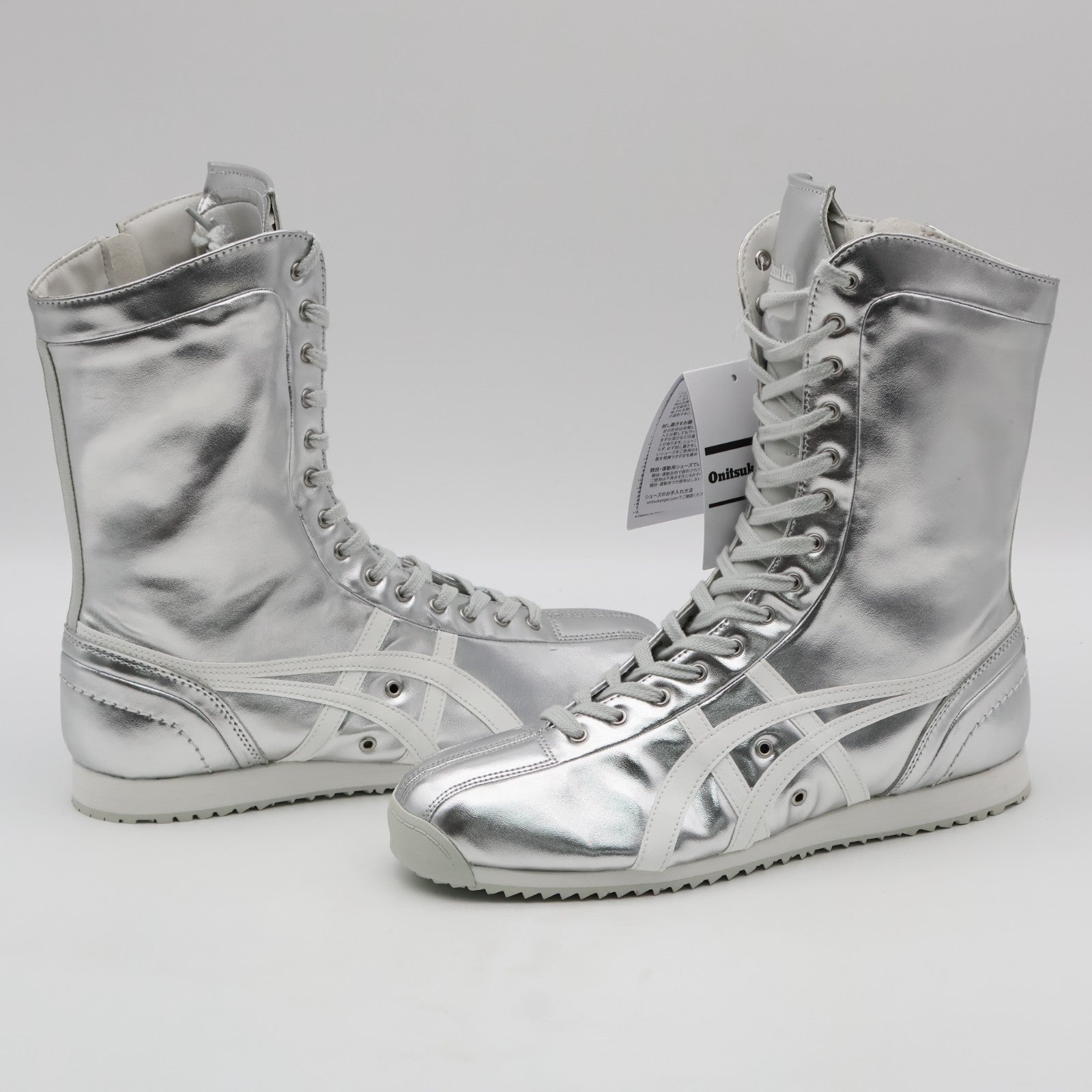 1183C454-020 Onitsuka Tiger Mexico 66 Boxing Pure Silver Off-White (Men's)