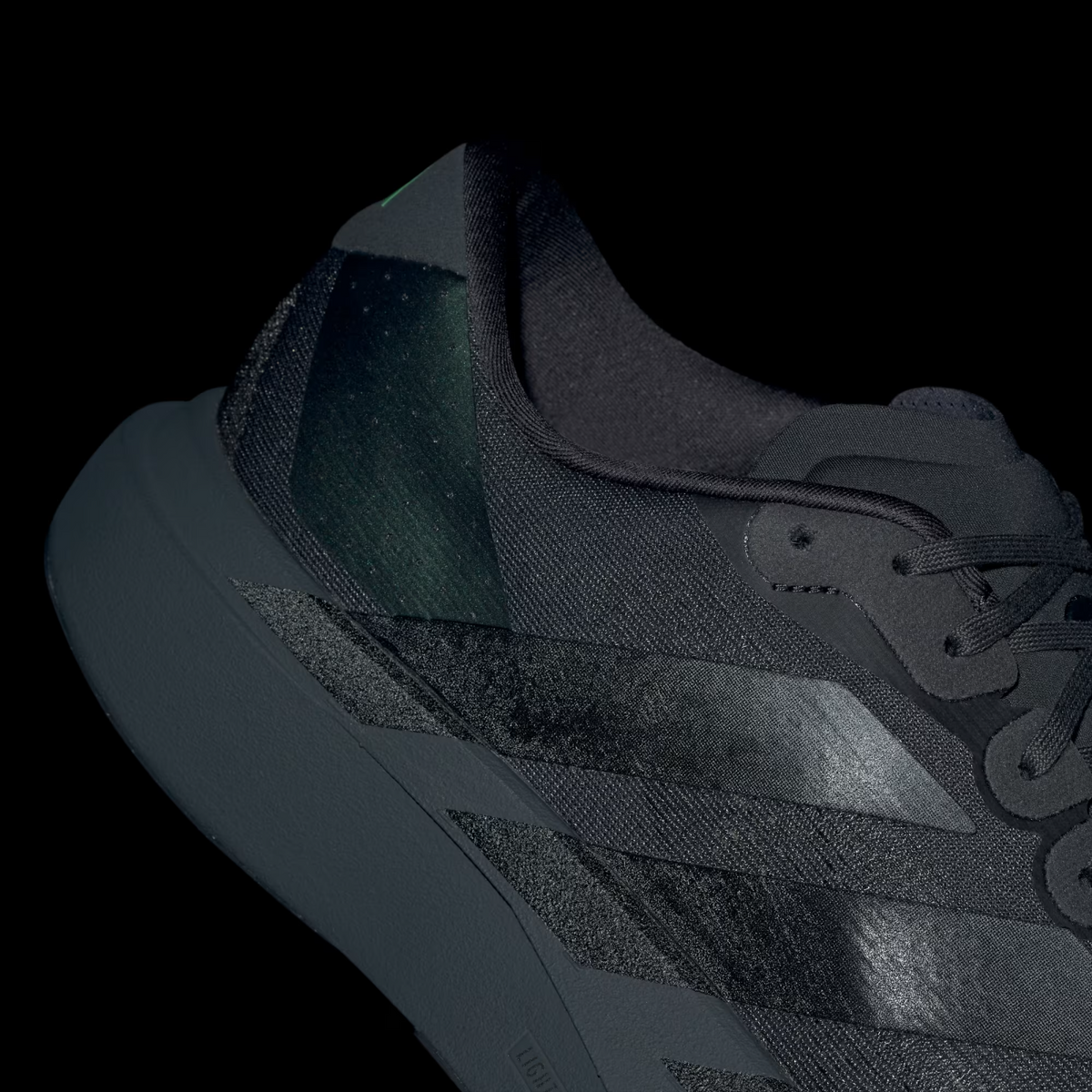 KJ1364 adidas adizero Evo SL Grey Five Core Black Lime Burst (Men's)