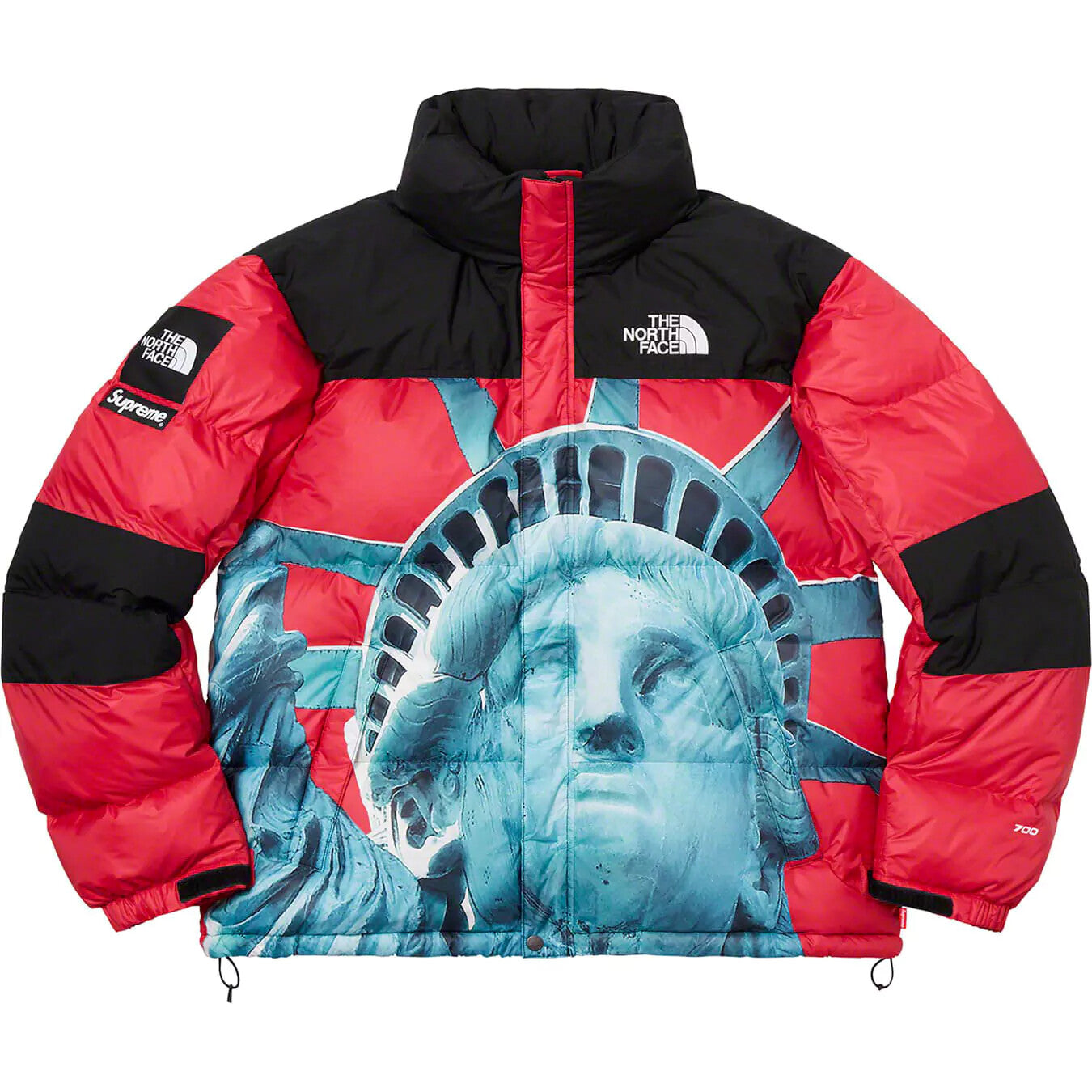 Supreme The North Face Statue of Liberty Baltoro Jacket Red
