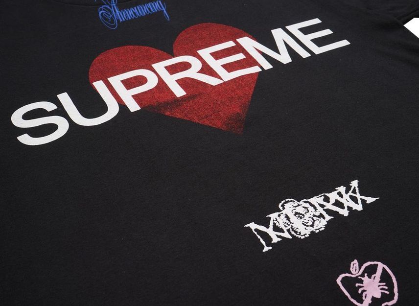 Supreme Announcing Tee Black