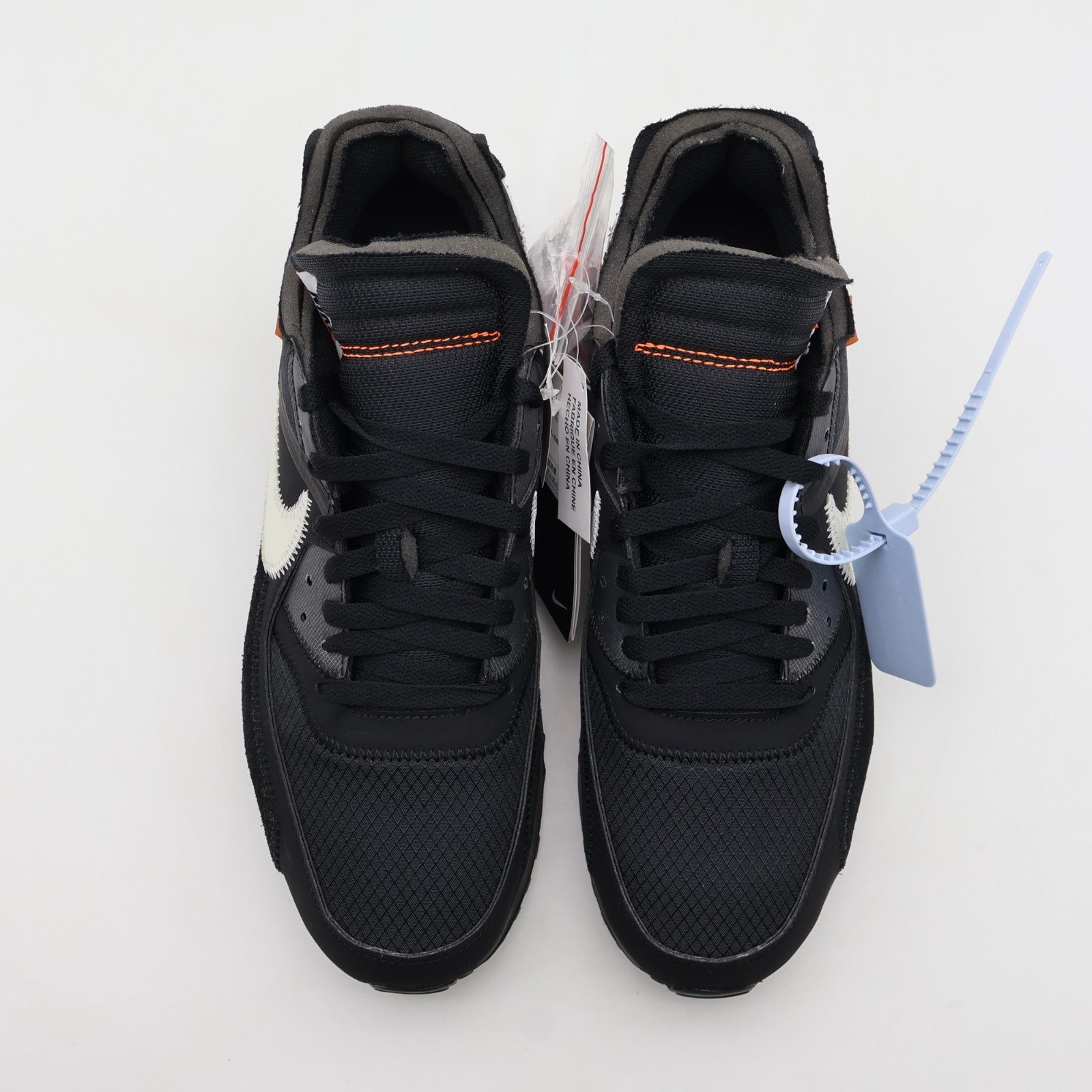 AA7293-001 OFF-WHITE NIKE AIR MAX 90 BLACK CORN (Men's)