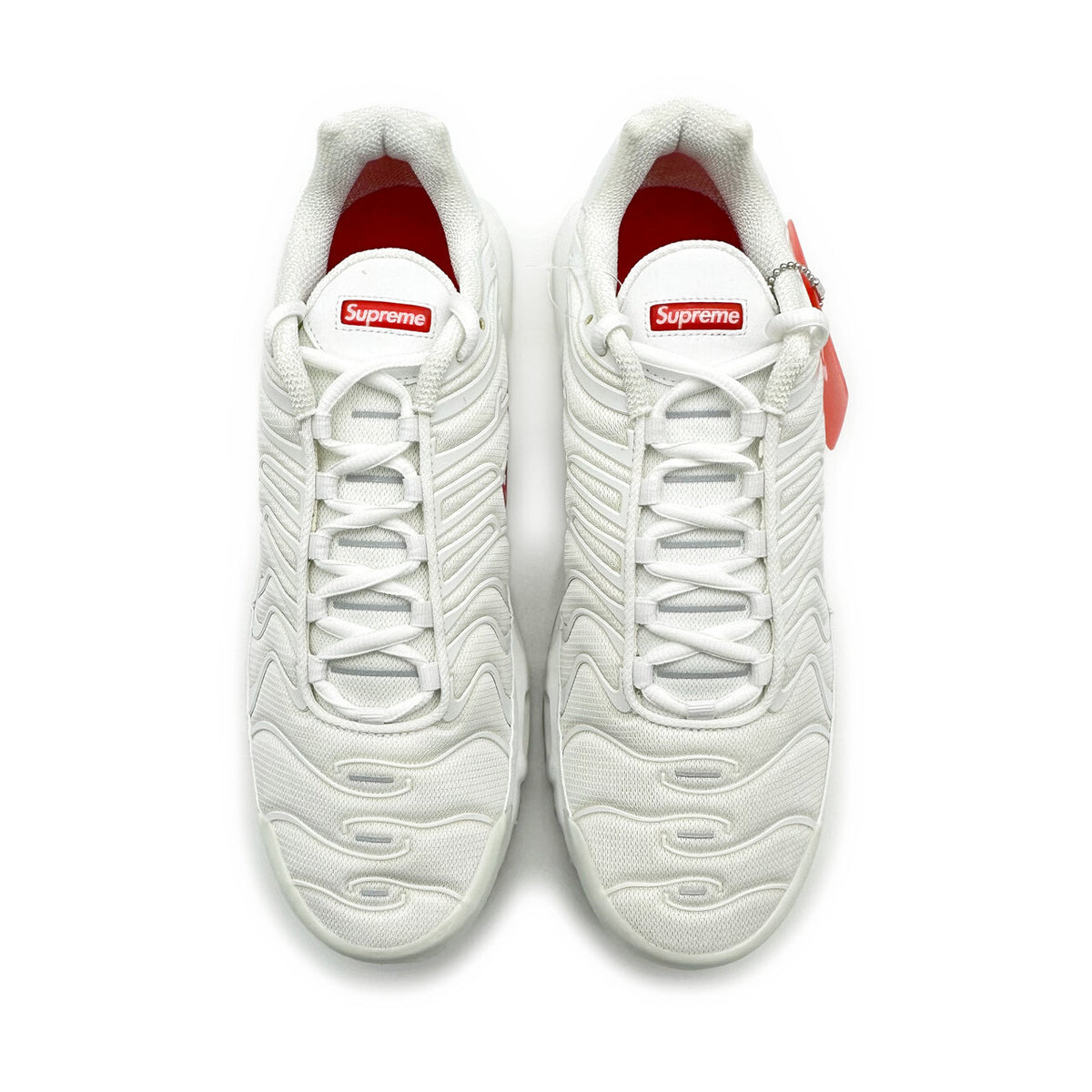 DA1472-100 Nike Air Max Plus TN x Supreme White 2020