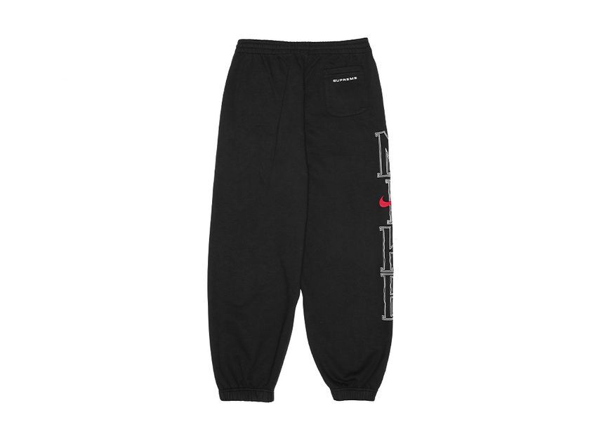 Supreme Nike Sweatpant Black