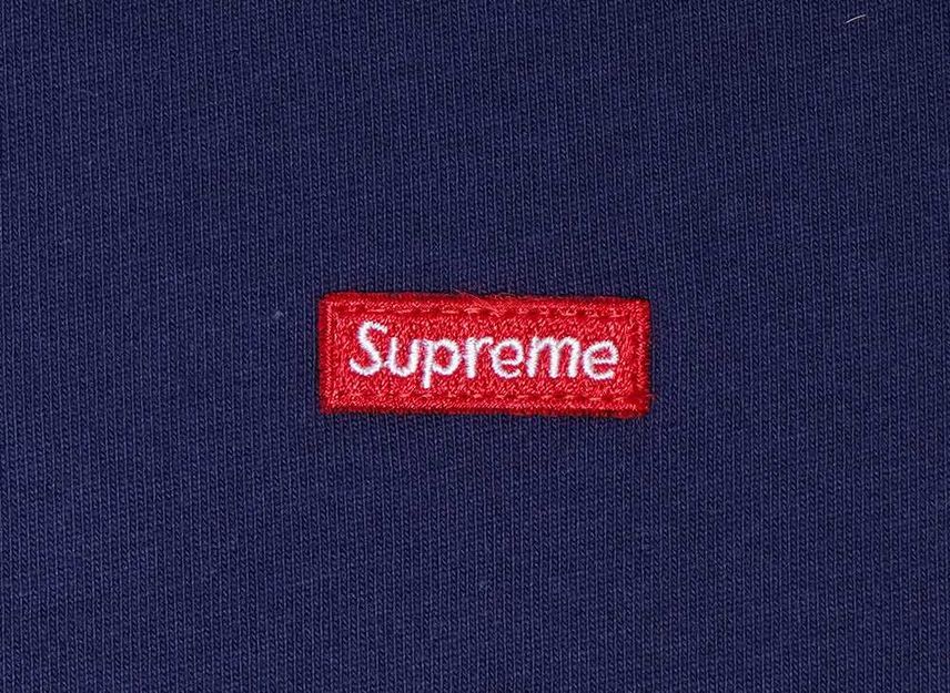 Supreme Small Box Tee Navy