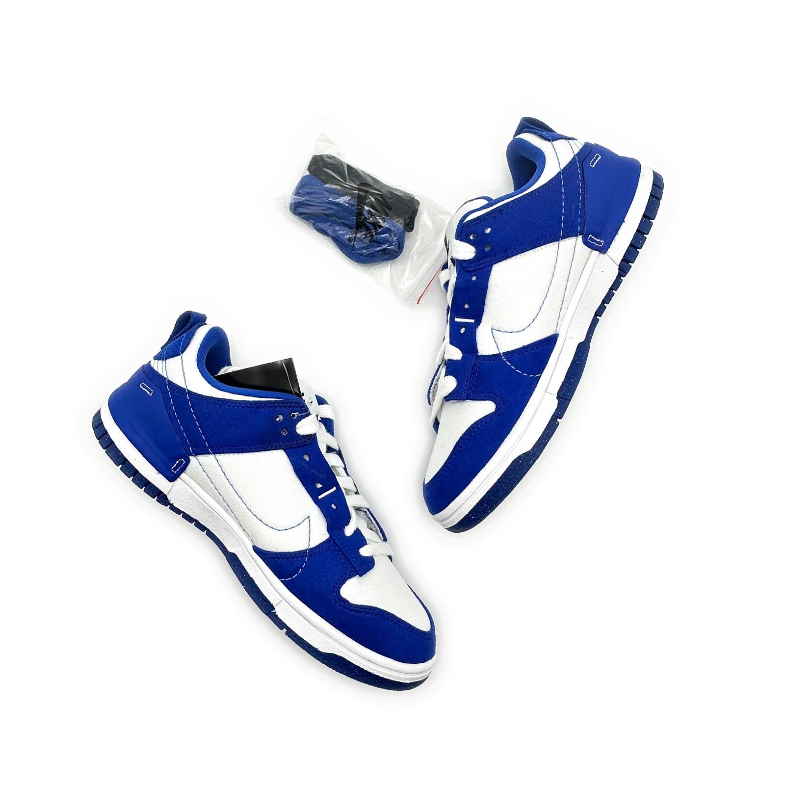 DH4402-102 Nike Dunk Low Disrupt 2 White University Blue Hyper Royal (Women's)
