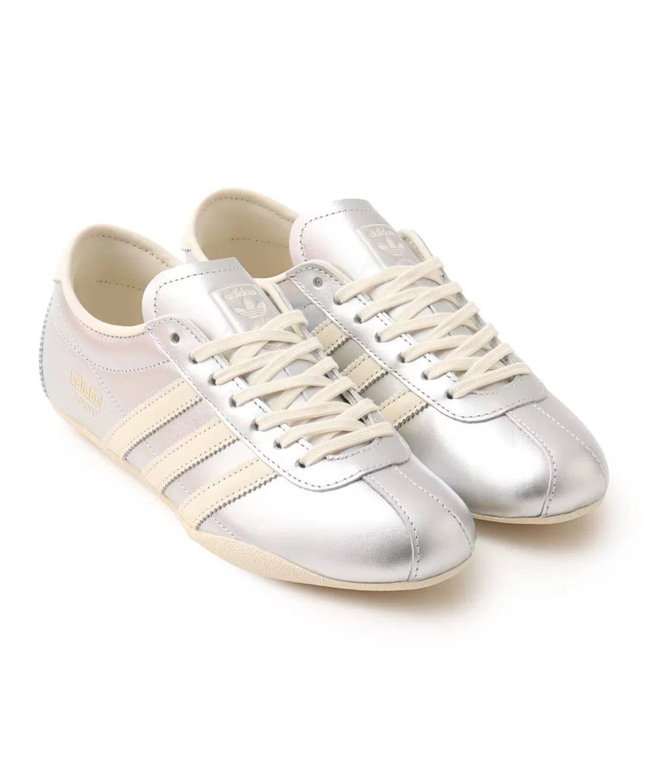 JQ0593 adidas Originals Tokyo Silver Metallic Cream White Gold Metallic(Women's)