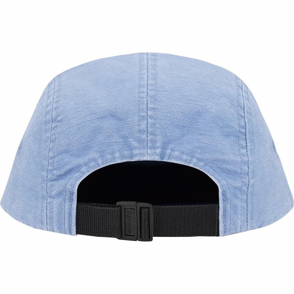 Supreme Canvas Camp Cap Blue