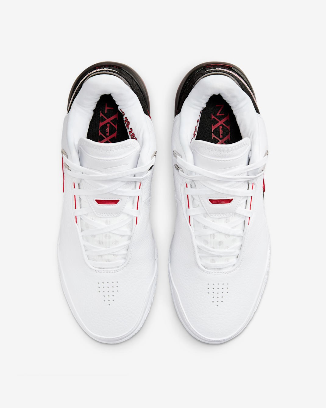 FJ1566-100 Nike LeBron NXXT Gen AMPD Basketball Shoes White University (Men's)