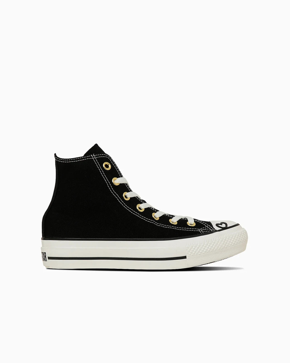 31315781 Converse  All Star PLTS Heartpoint Hi Black (Women's)