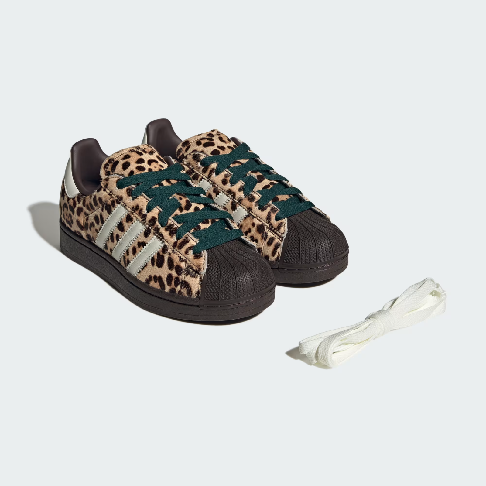 KI4203 adidas Superstar 2 Leopard Dark Brown (Women's)