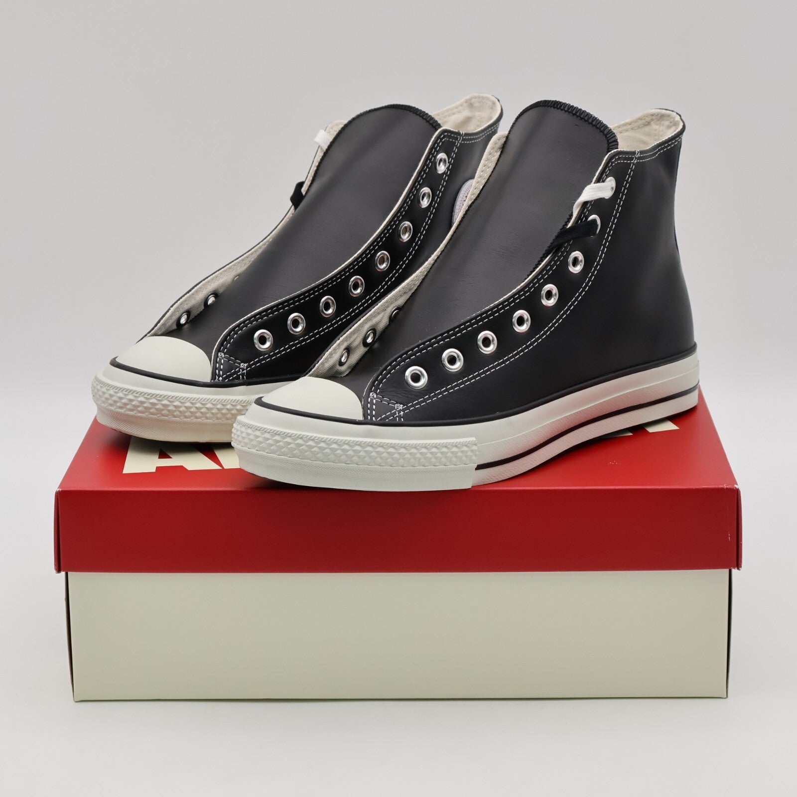 31311330 BILLY'S Converse Leather All Star J Hi Black (Men's)
