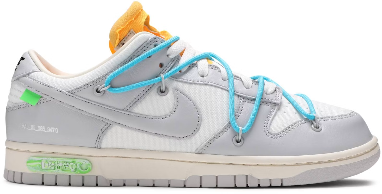 DM1602-115 Off-White Ã Nike Dunk Low 1 of 50 "Lot.2" (Men's)