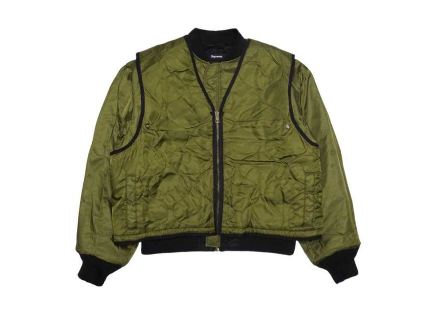 Supreme 2-in-1 MA-1 Vest Black