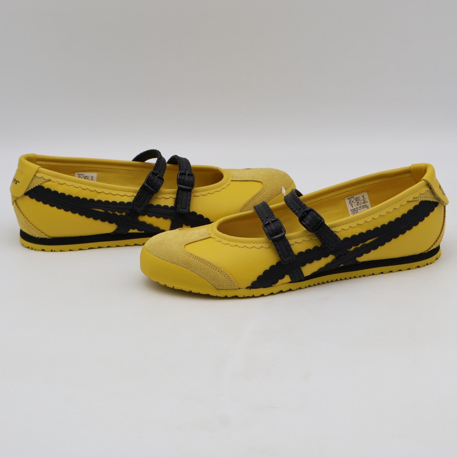 1182A678-750 Onitsuka Tiger Mexico 66 TGRS Yellow Black (Women's)