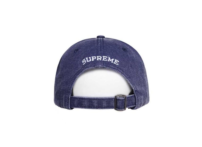Supreme Pigment S Logo 6-Panel Navy