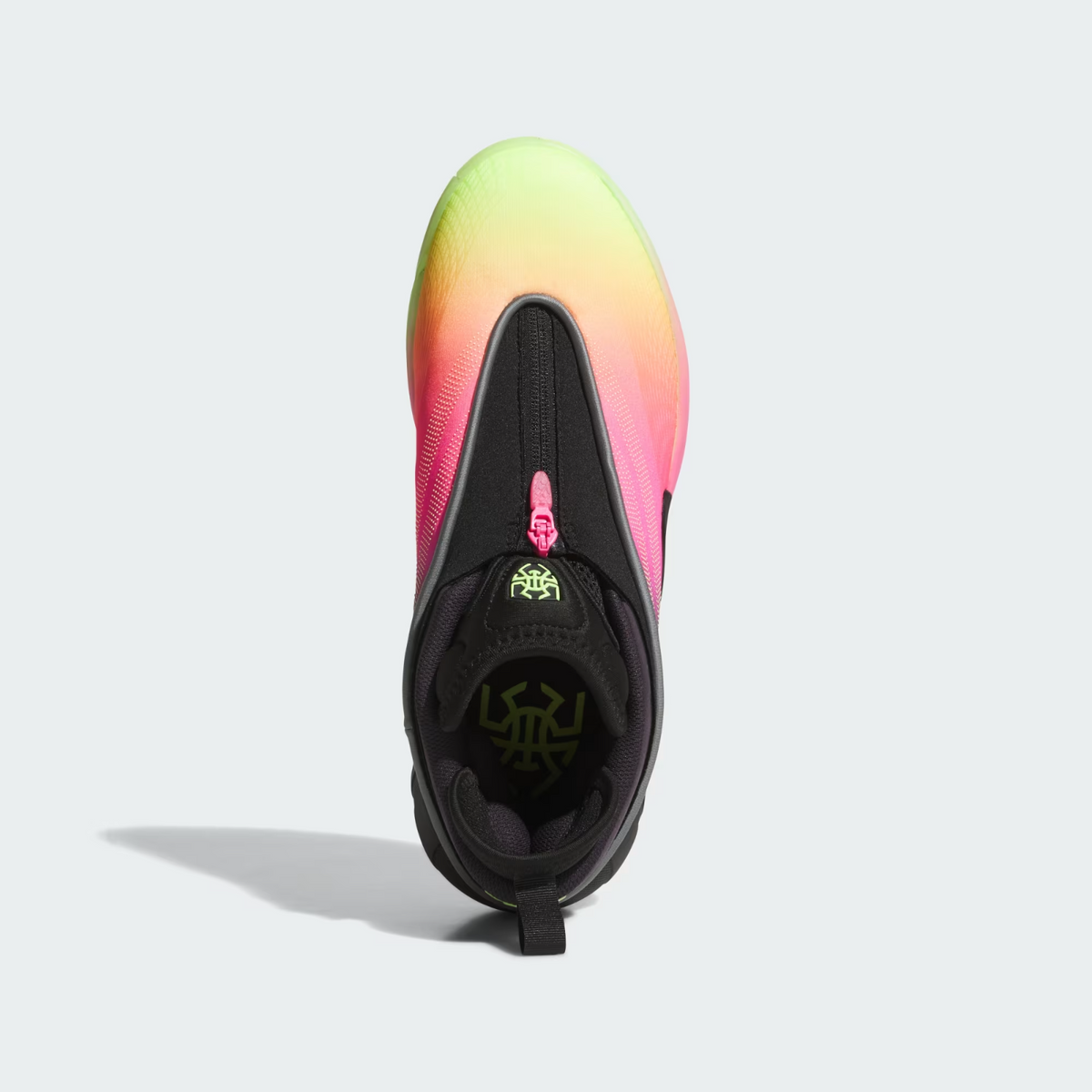 JR7697 adidas D.O.N. Issue 7 Aurora Black Lucid Pink Hi-Res Yellow (Men's)