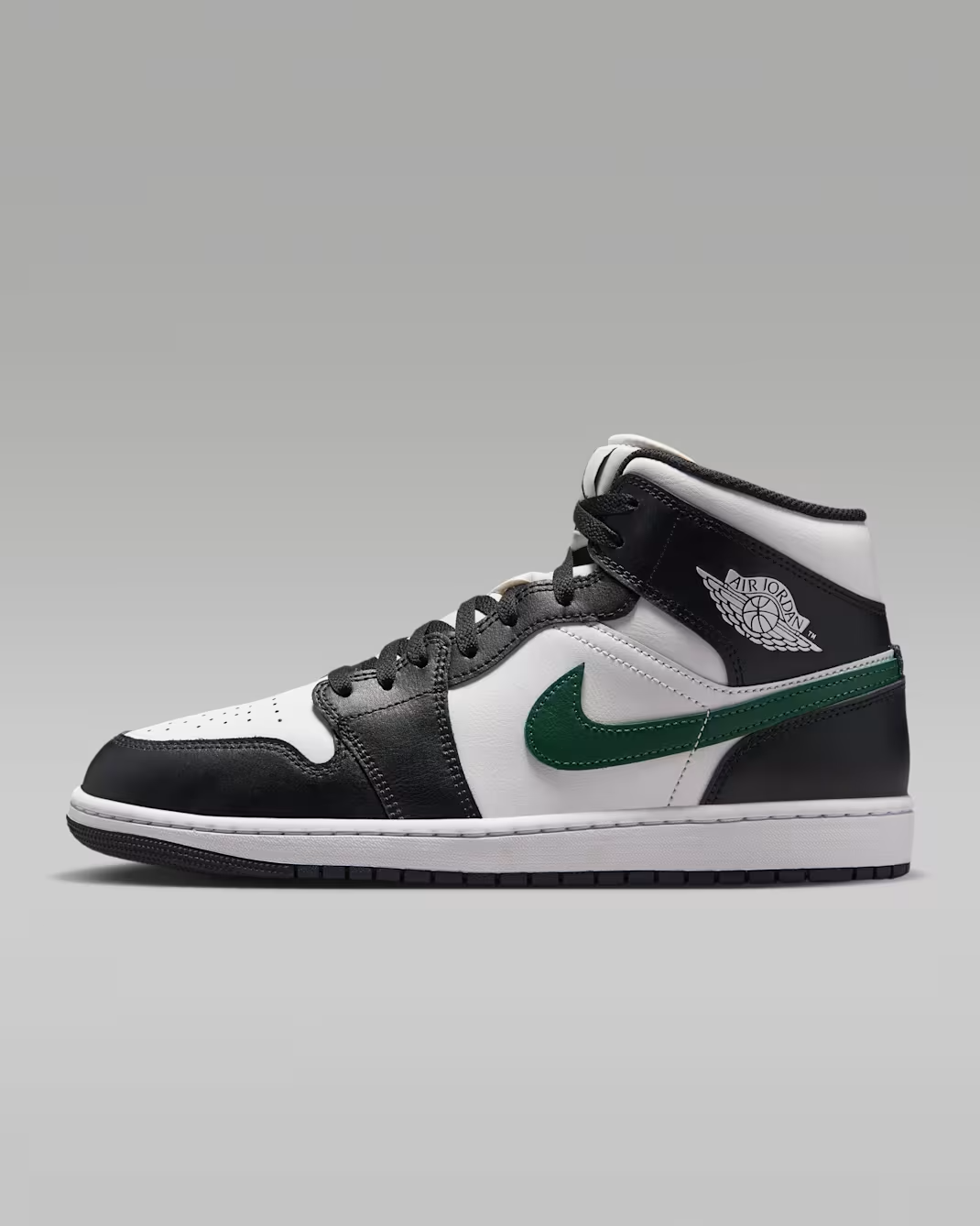DQ8426-004 Nike Air Jordan 1 Mid "Black/White" (Men's)
