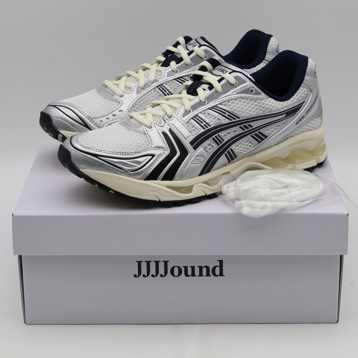 1203A961-100 JJJJound Ã Asics Gel-Kayano 14  White Midnight (Men's)