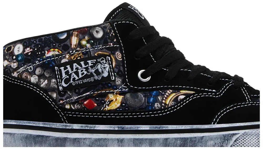 VN00112HBLU Supreme Ã Mike Kelley Ã Vans Half Cab "Black" (26SS Week8)