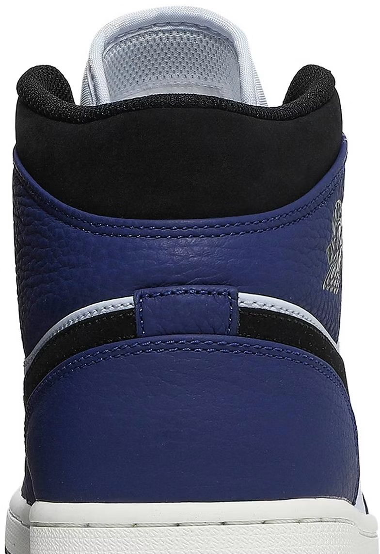 852542-400 Nike Air Jordan 1 Mid "Deep Royal Blue" (Men's)