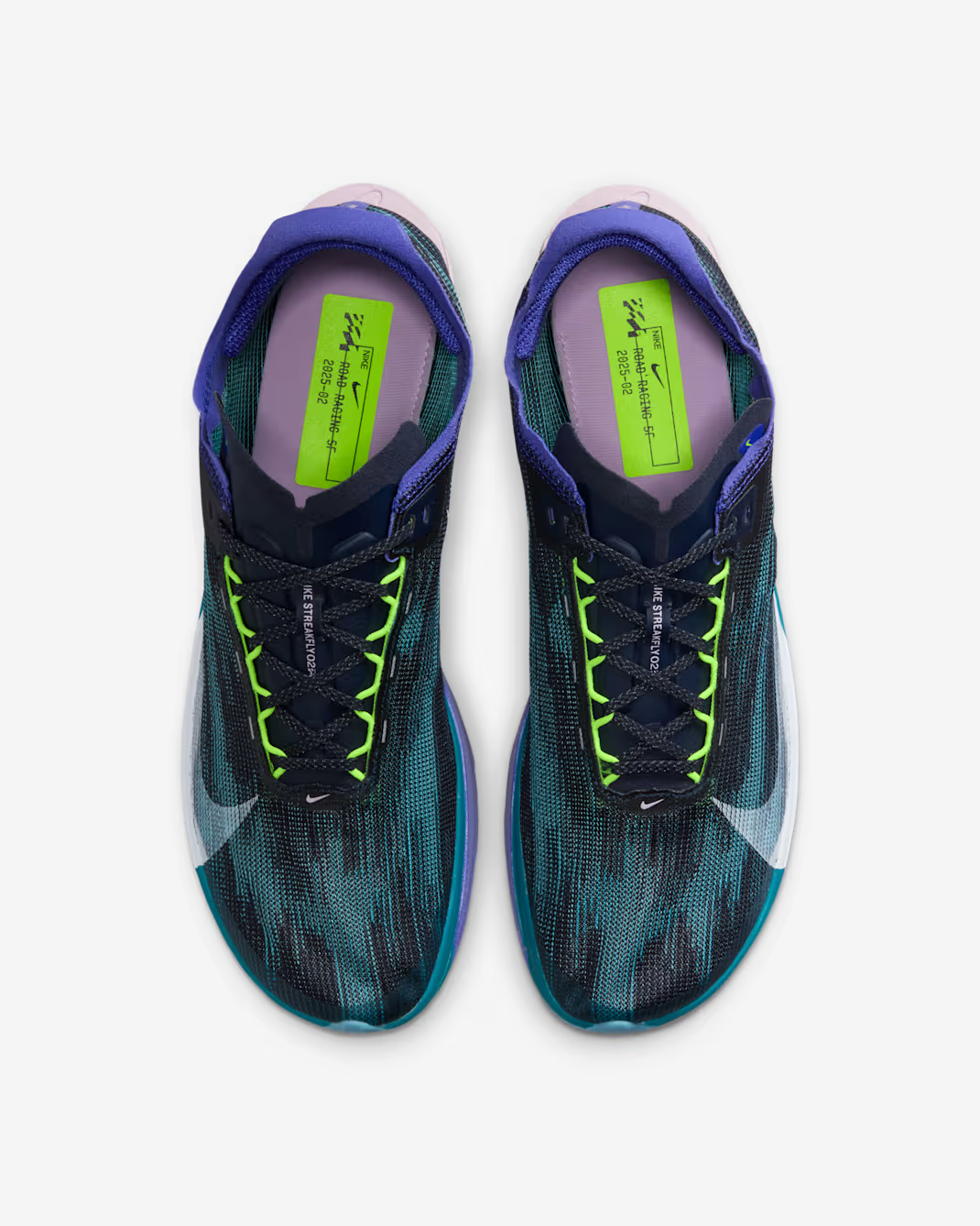 HF6416-401 Nike Streakfly 2 Obsidian Persian Violet Green Abyss White (Men's)