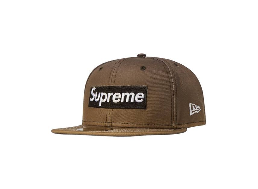 Supreme Gradient Box Logo New Era Brown