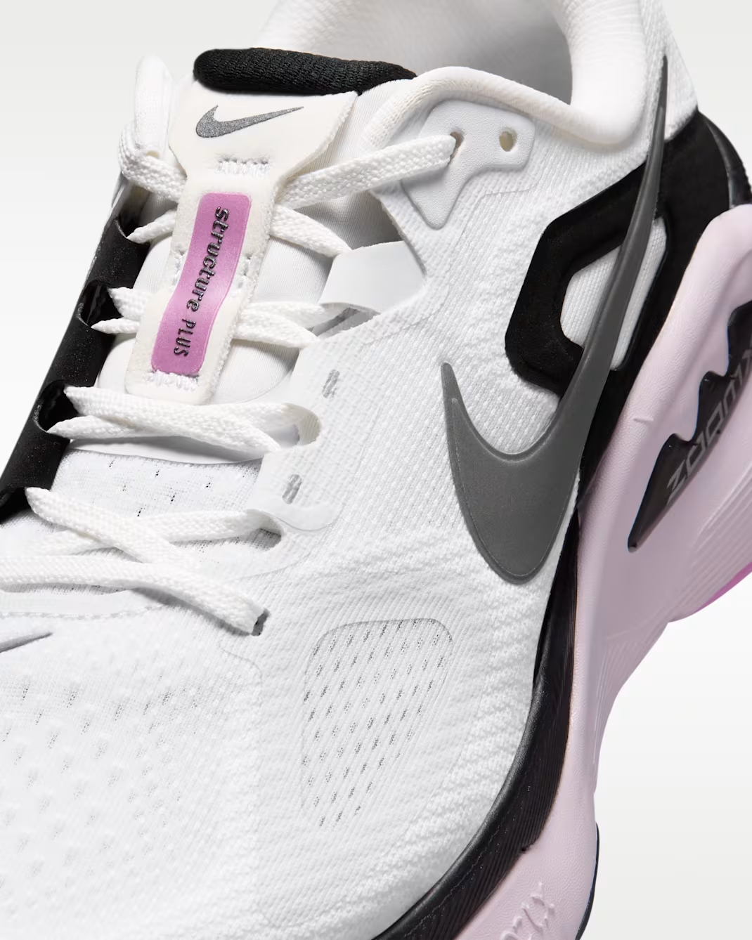 HQ3049-102 Nike Structure Plus "White/Black" (Women's)