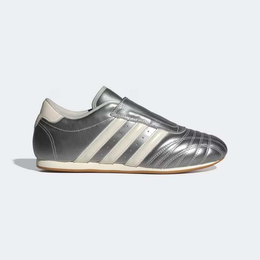 JS4023 adidas Originals Taekwondo Silver Metallic Off White Gum (Men's)