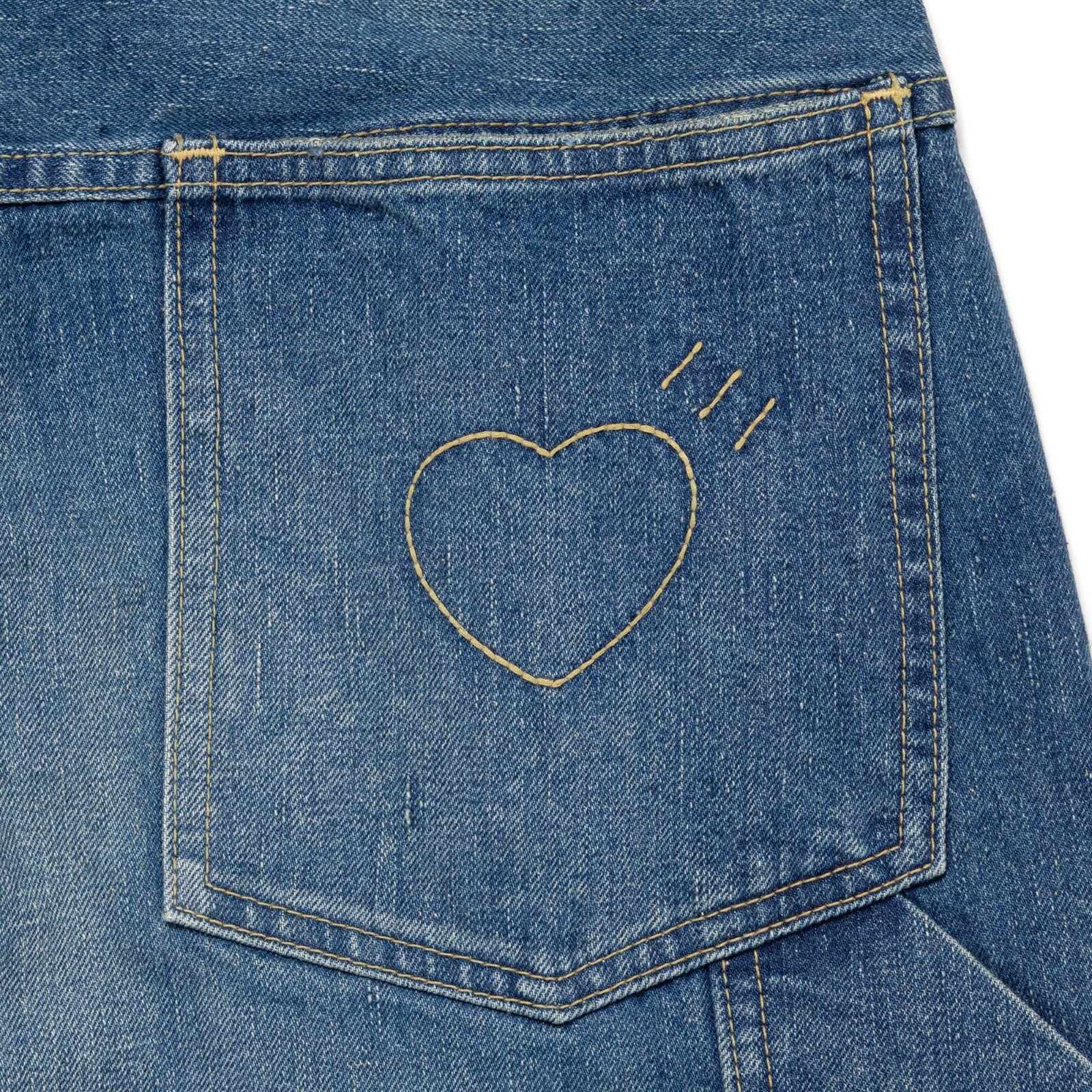 HUMAN MADE Slim Denim Pants Future Indigo
