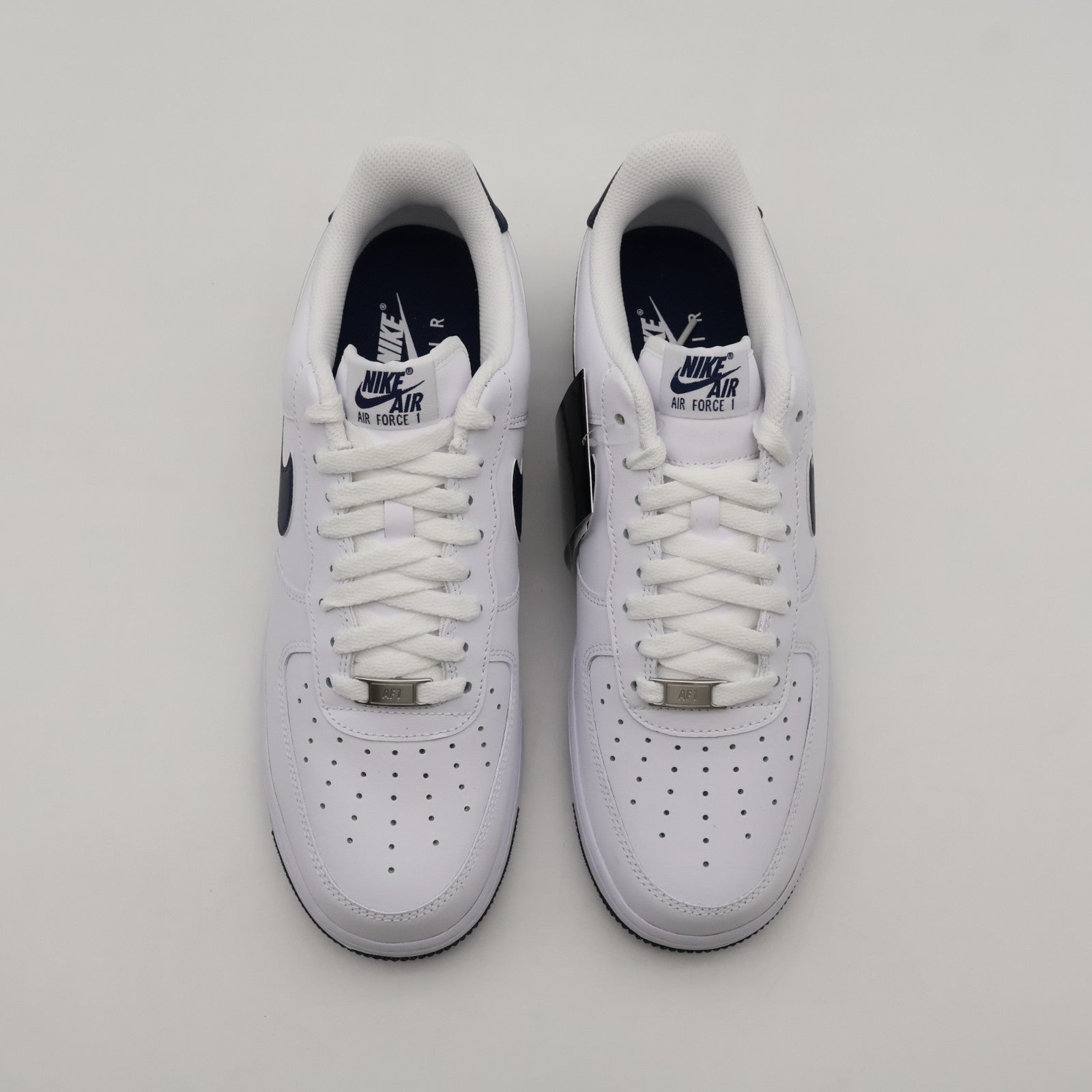 FJ4146-104 Nike Air Force 1 Low '07 White Navy (Men's)