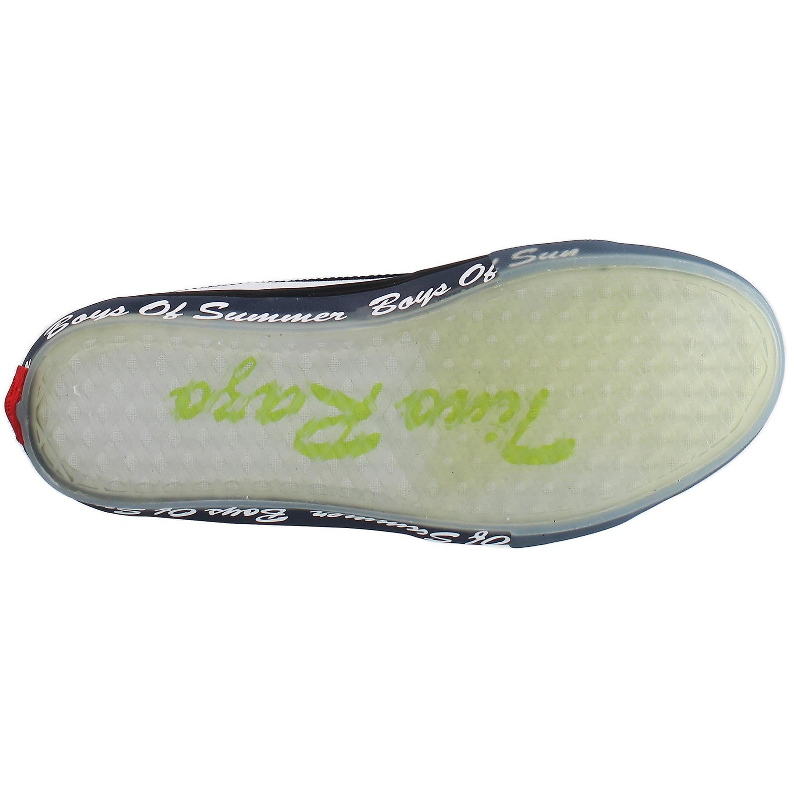 VN0A4BWYBD0 Boys of Summer Ã Vans Skate SK8-Hi Black/White (Men's)
