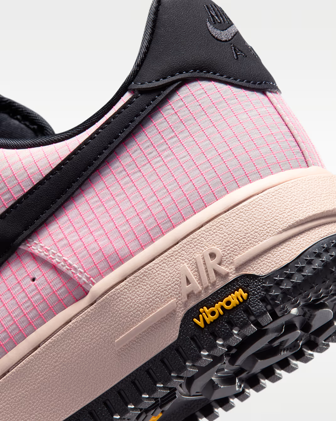 IH1943-600 Nike Air Force 1 Low LX Vibram Silt Red Black (Men's)