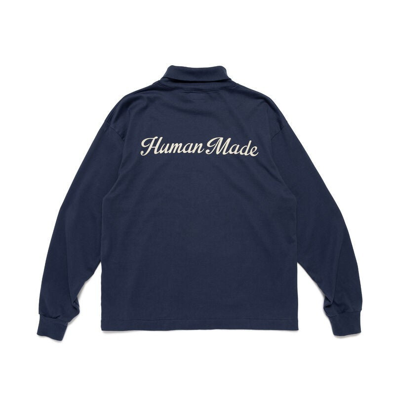 HUMAN MADE Turtle Neck Shirt Navy