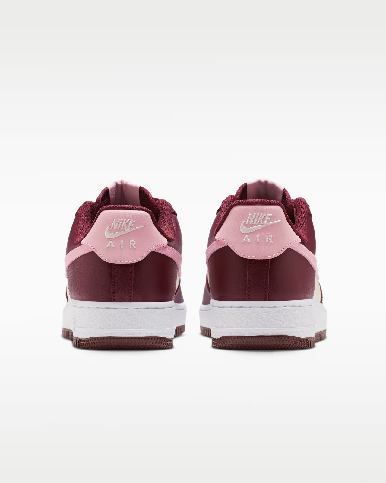 FD9925-161 Nike Air Force 1 '07 "Pale Ivory/Night Maroon" (Men's)