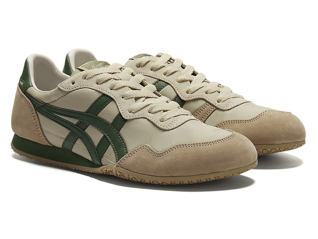 1183B400-253 Onitsuka Tiger Serrano "Putty/Grass Green" (Men's)