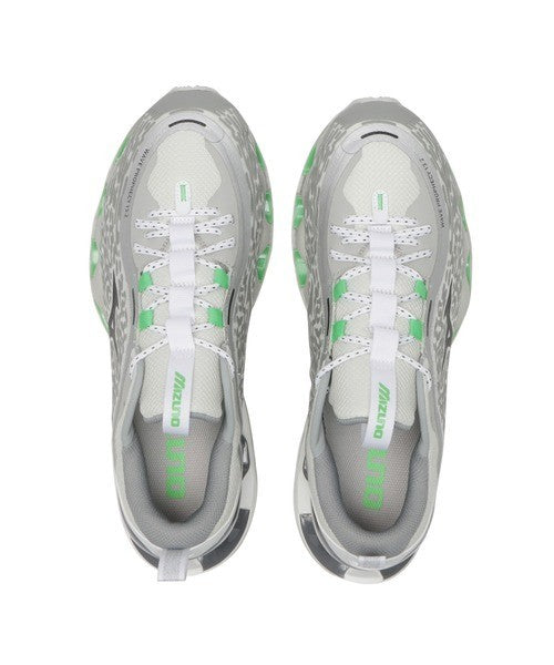 D1GA261303 Mizuno Wave Prophecy 13.2 Grey Light Grey Light Green (Men's)
