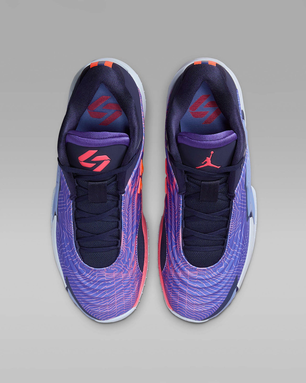 FQ1285-500 Nike Luka 3 Purple Comet Midnight Navy Hydrogen Blue Hot Punch (Men's