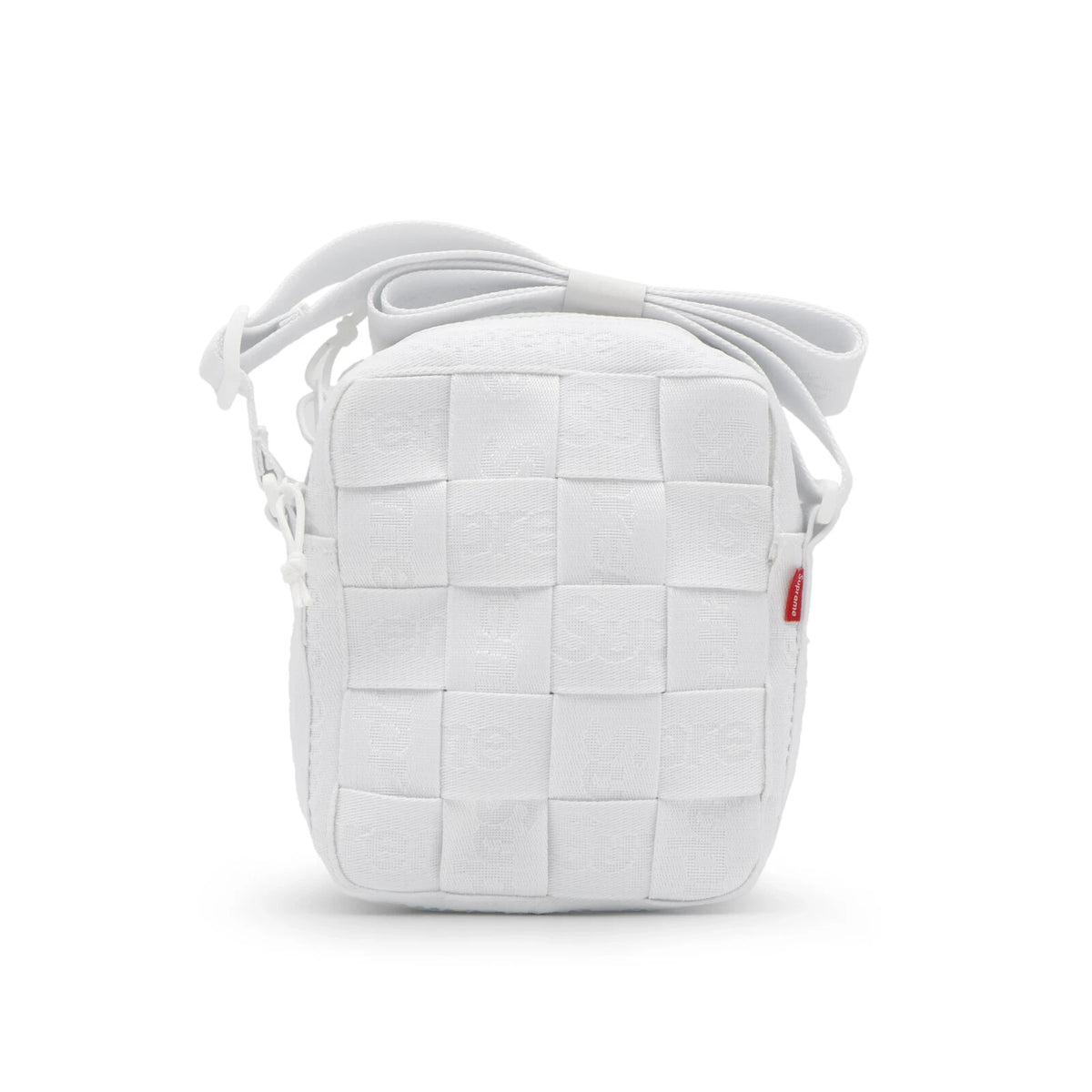 Supreme Woven Shoulder Bag White (23SS)