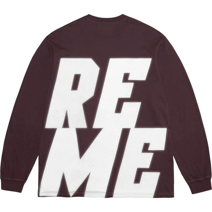 Supreme Reflective L/S Top Purple