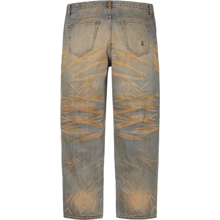 Supreme Regular Jean (25FW) Dirty Indigo