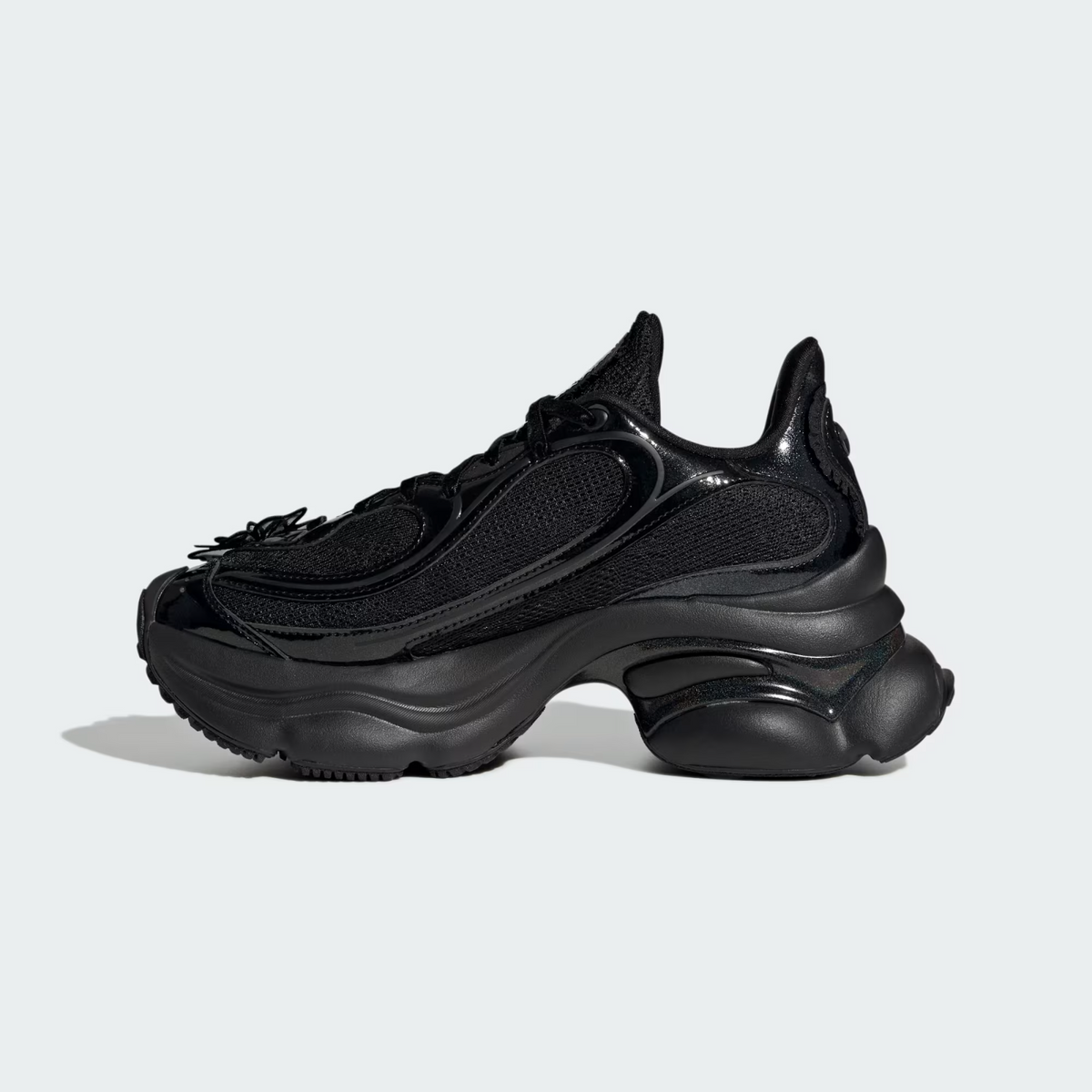 HQ2677 adidas Originals Ozvenuz Core Black Silver Metallic (Men's)