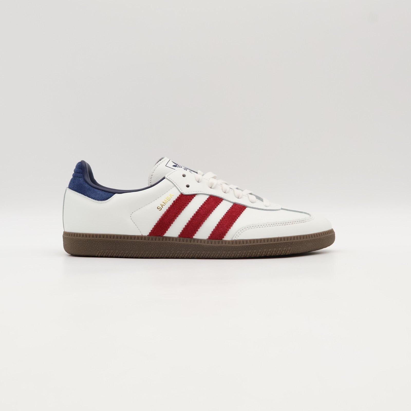 IH4881 adidas Originals Samba OG Core White Team Victory Red Night Indigo (Men's