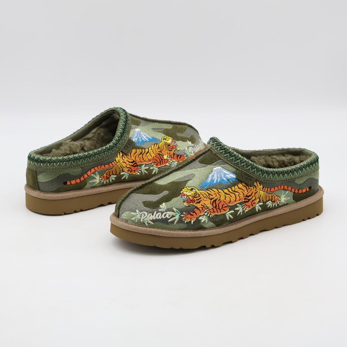 1172070-GRNC Palace UGG Tasman Slipper Burnt Camo Olive (Men's)