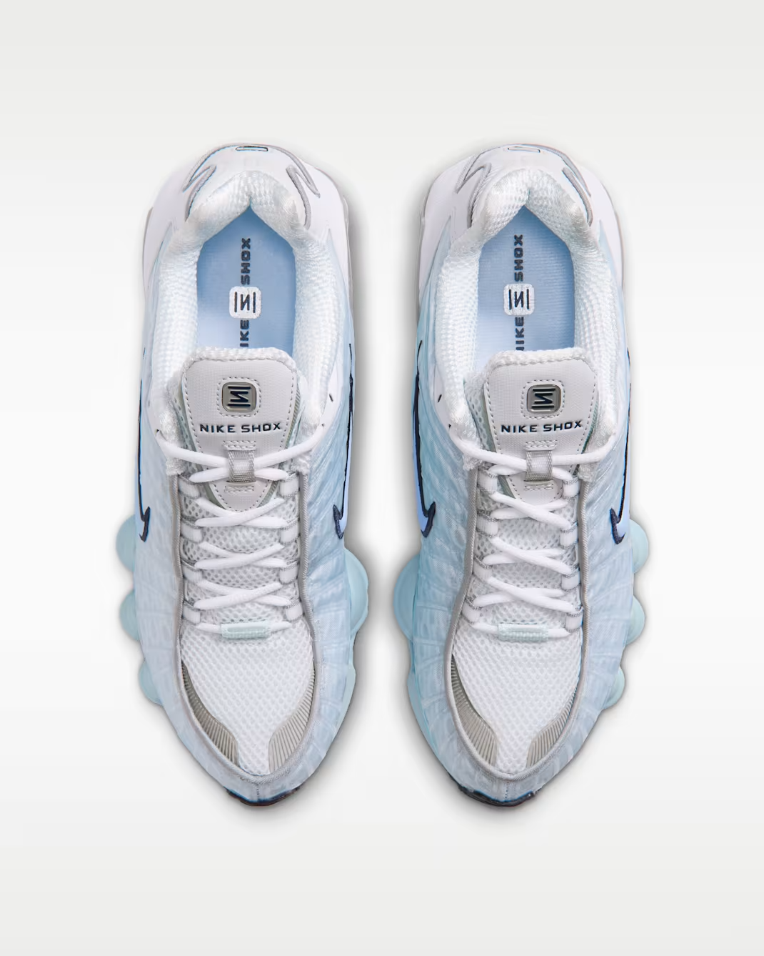 AR3566-012 Nike Shox TL "Neutral Grey/Navy" (Women's)