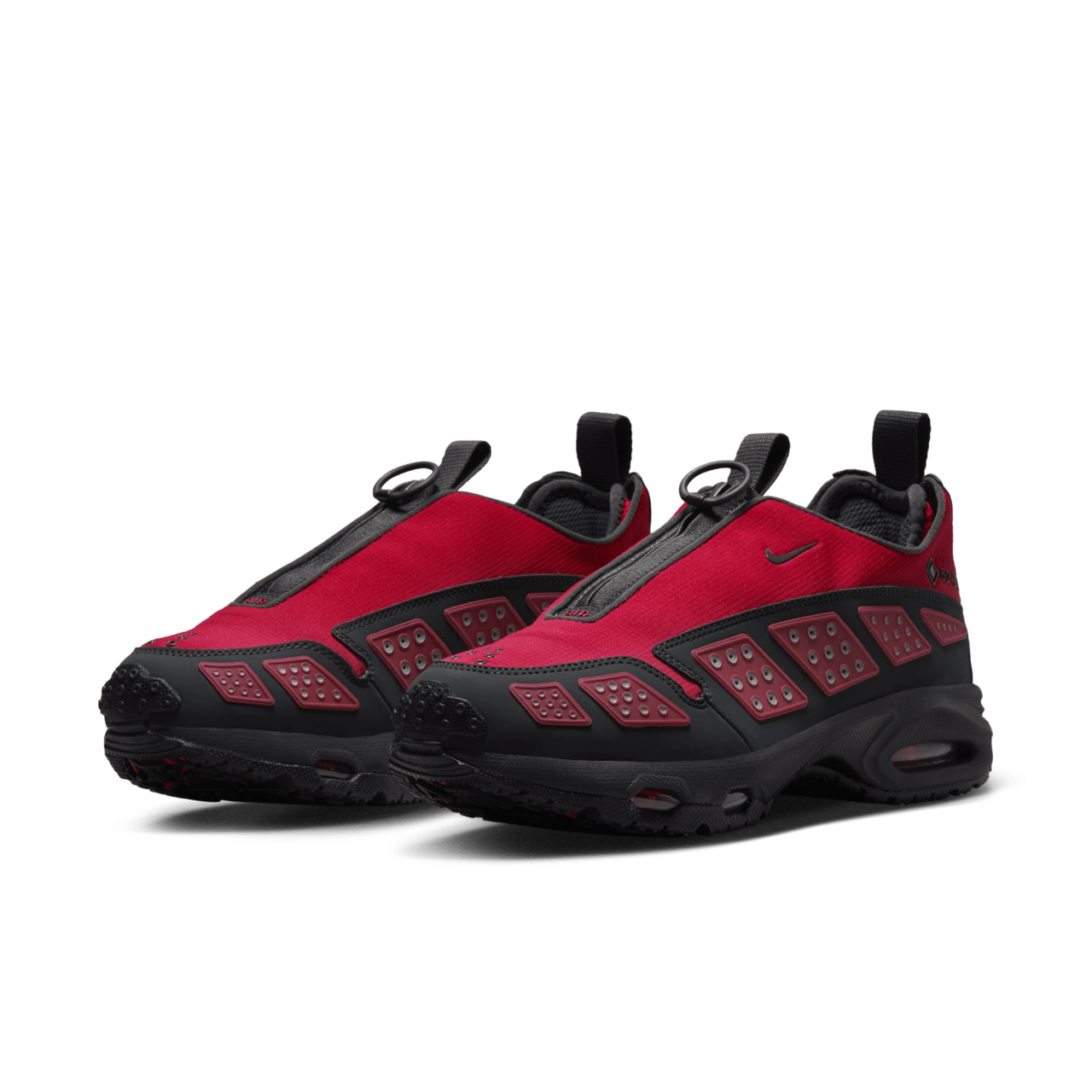 FZ4238-800 Nike Air Max SNDR GORE-TEX Dark Smoke Grey and Fire Red (Women's)