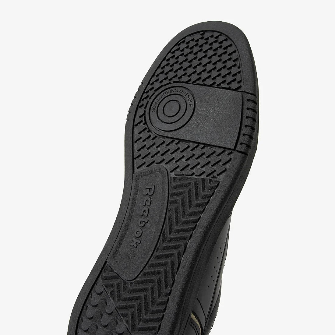 100271611 Reebok Court LXS Black Gold (Men's)