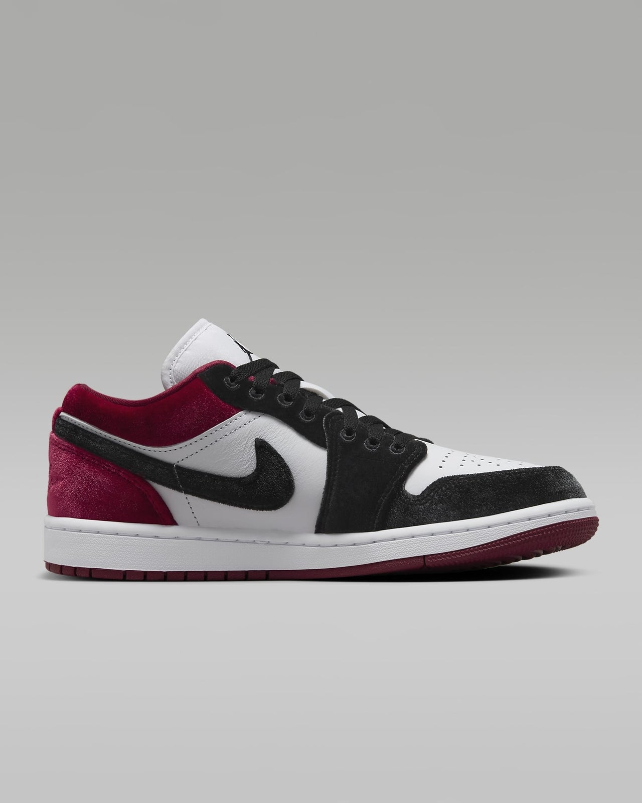 FZ3242-001 Nike Air Jordan 1 Low SE Velvet Red Black (Women's)